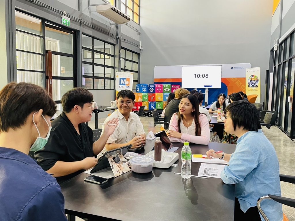 กิจกรรม Mahidol SDGs Impact Challenge 2024 รอบ Weekly Update เพื่อเตรียมความพร้อมให้กับทีมนักศึกษาก่อนนำเสนอผลงานในวัน Grand Pitching Day 25 มิถุนายน 2567 