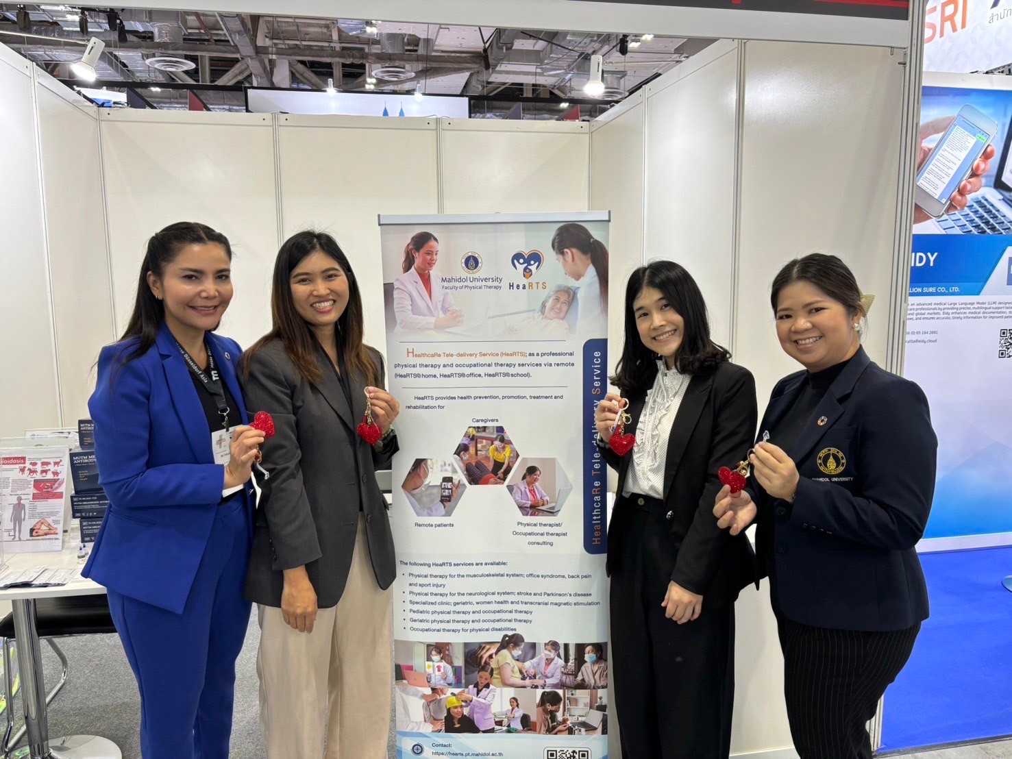 ม.มหิดล ร่วมจัดแสดงผลงานวิจัย Medical Fair 2024 ณ ประเทศสิงคโปร์