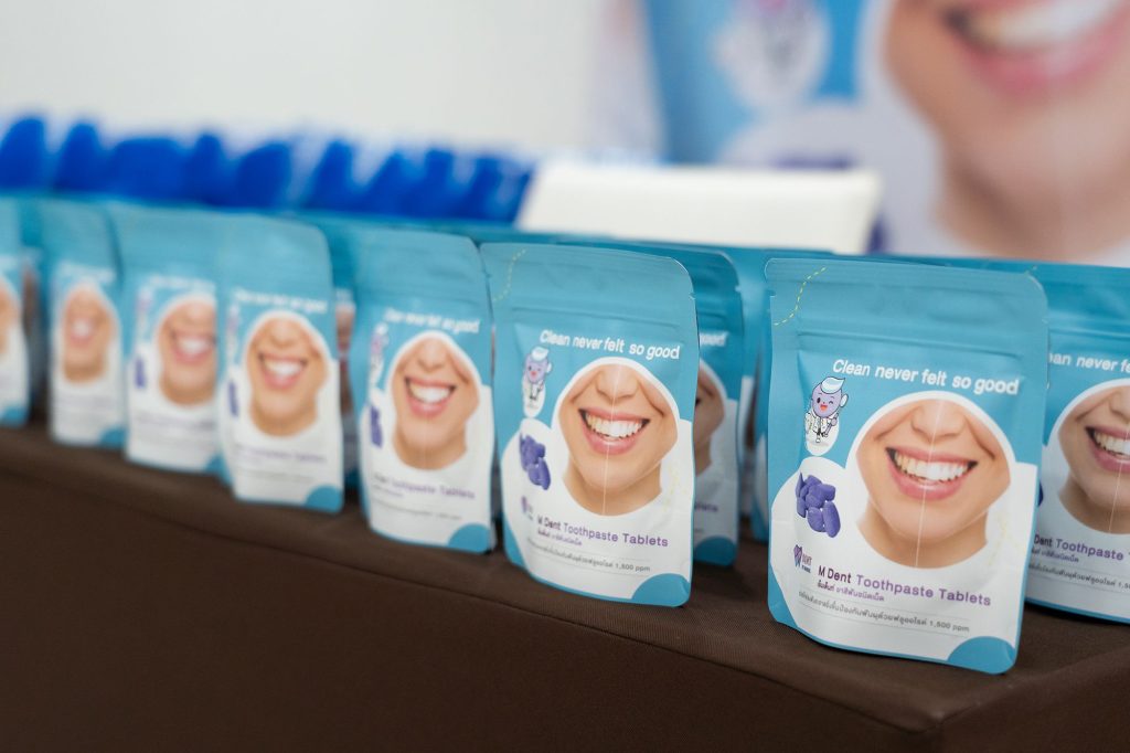 M Dent Toothpaste Tablets