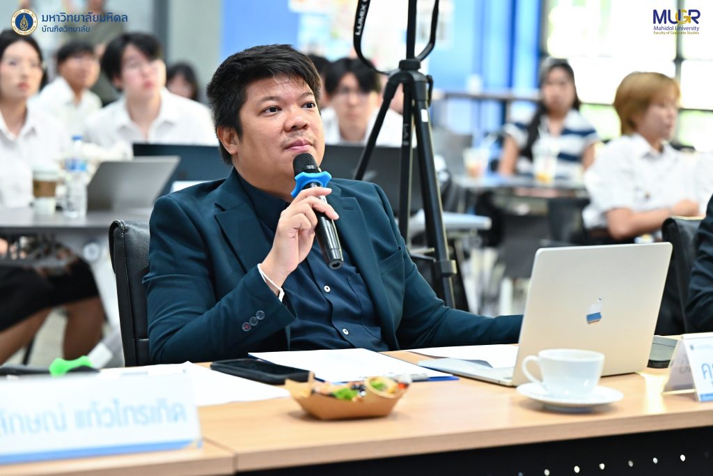 สถาบันบริหารจัดการเทคโนโลยีและนวัตกรรม (INT) ร่วมกับ บัณฑิตวิทยาลัย มหาวิทยาลัยมหิดล และบริษัท Amazon Web Services (AWS)จัดการแข่งขัน METI School: AI Biznovation Hackathon รอบนำเสนอผลงาน (Pitching Day ณ MaSHARES Co-Working Space @MB มหาวิทยาลัยมหิดล ศาลายา โดยได้รับเกียรติจาก คุณณัฐพล ธรรมสังวาลย์ CEO บริษัท โก ดิจิท จำกัด  มาร่วมเป็นกรรมการตัดสินการแข่งขัน
