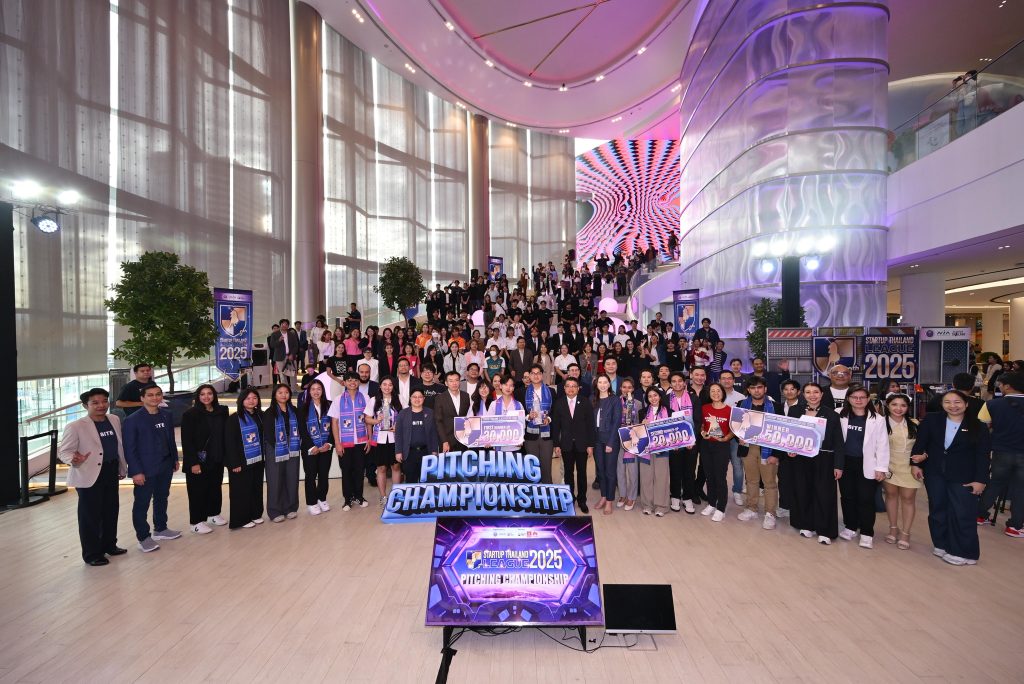 ทีมนักศึกษาสตาร์ทอัพ ม.มหิดล ร่วมนำเสนอผลงานบนเวที Startup Thailand League 2025 
