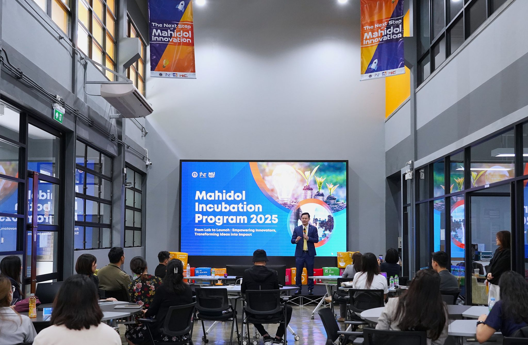 'INT ม.มหิดล เปิดตัวโครงการ Mahidol Incubation Program 2025' ก้าวสำคัญในการเตรียมความพร้อมสู่การเปลี่ยนงานวิจัยให้กลายเป็นธุรกิจจริงที่สร้าง Impact ต่อสังคม
