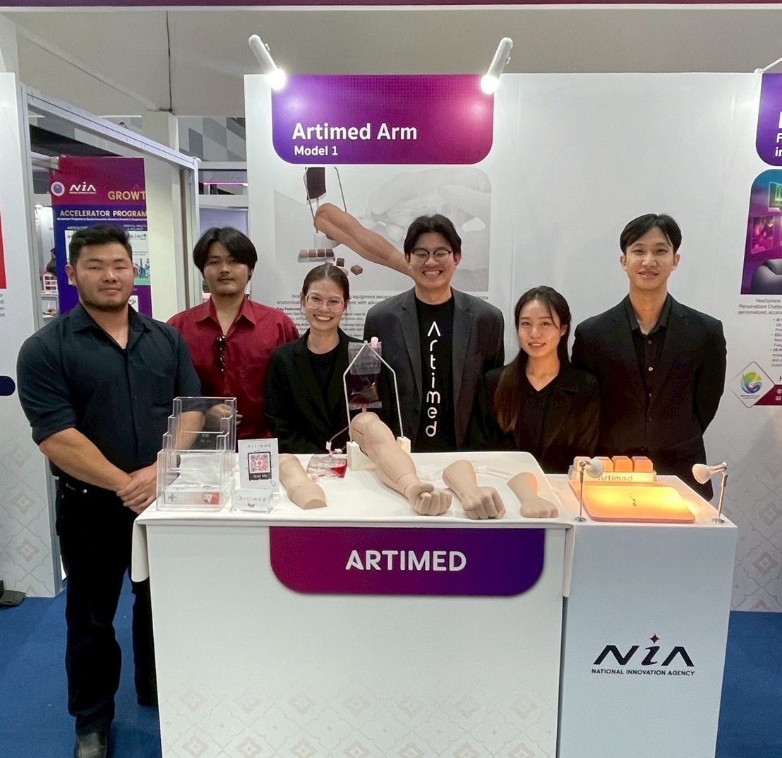 Startups by Mahidol University joined Medical Fair Thailand 2025