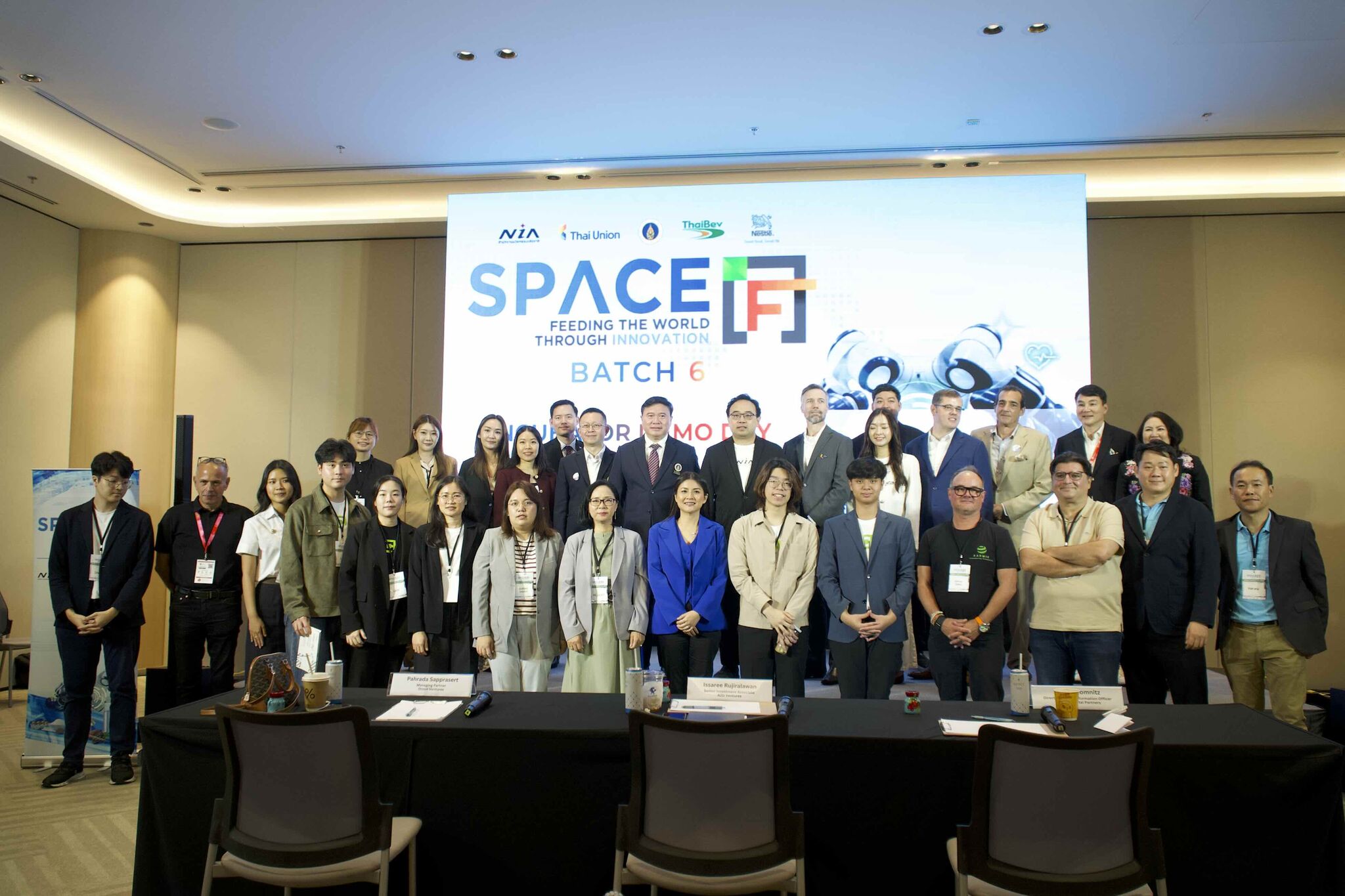 INT เข้าร่วมงาน SPACE-F Batch 6 : Incubator Demo Day