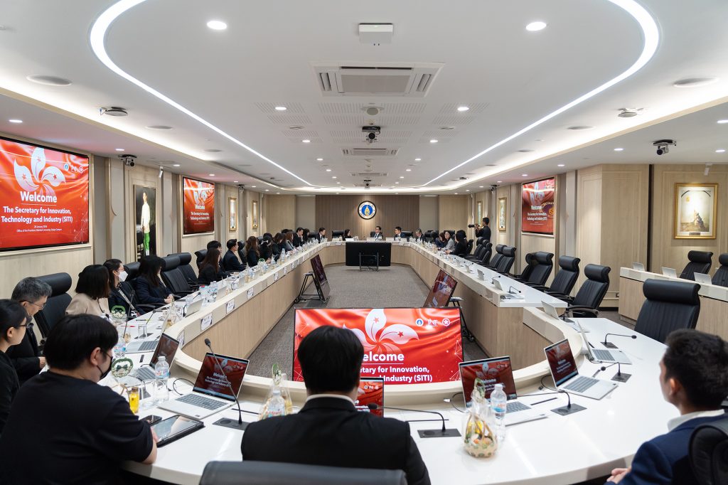 สถาบันบริหารจัดการเทคโนโลยีและนวัตกรรม (INT) ม.มหิดล ร่วมต้อนรับคณะผู้แทนรัฐบาลฮ่องกง เสริมสร้างความร่วมมือด้านนวัตกรรมและสตาร์ทอัพ